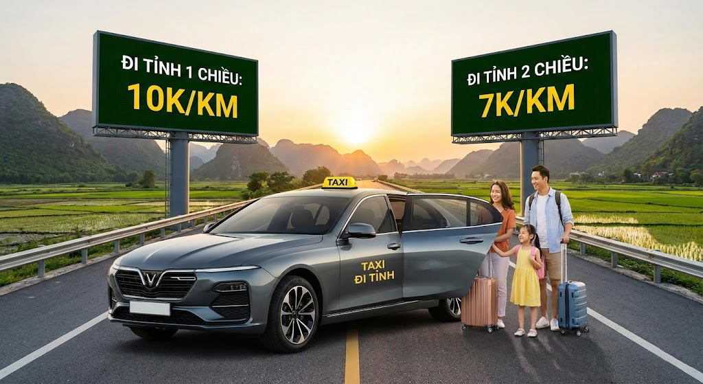 Taxi đi tỉnh